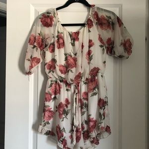 Floral Romper